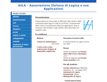 Tablet Screenshot of ailalogica.it